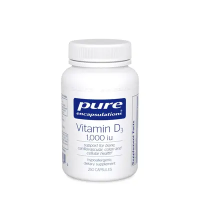 Vitamin D3 25 mcg (1,000 IU)