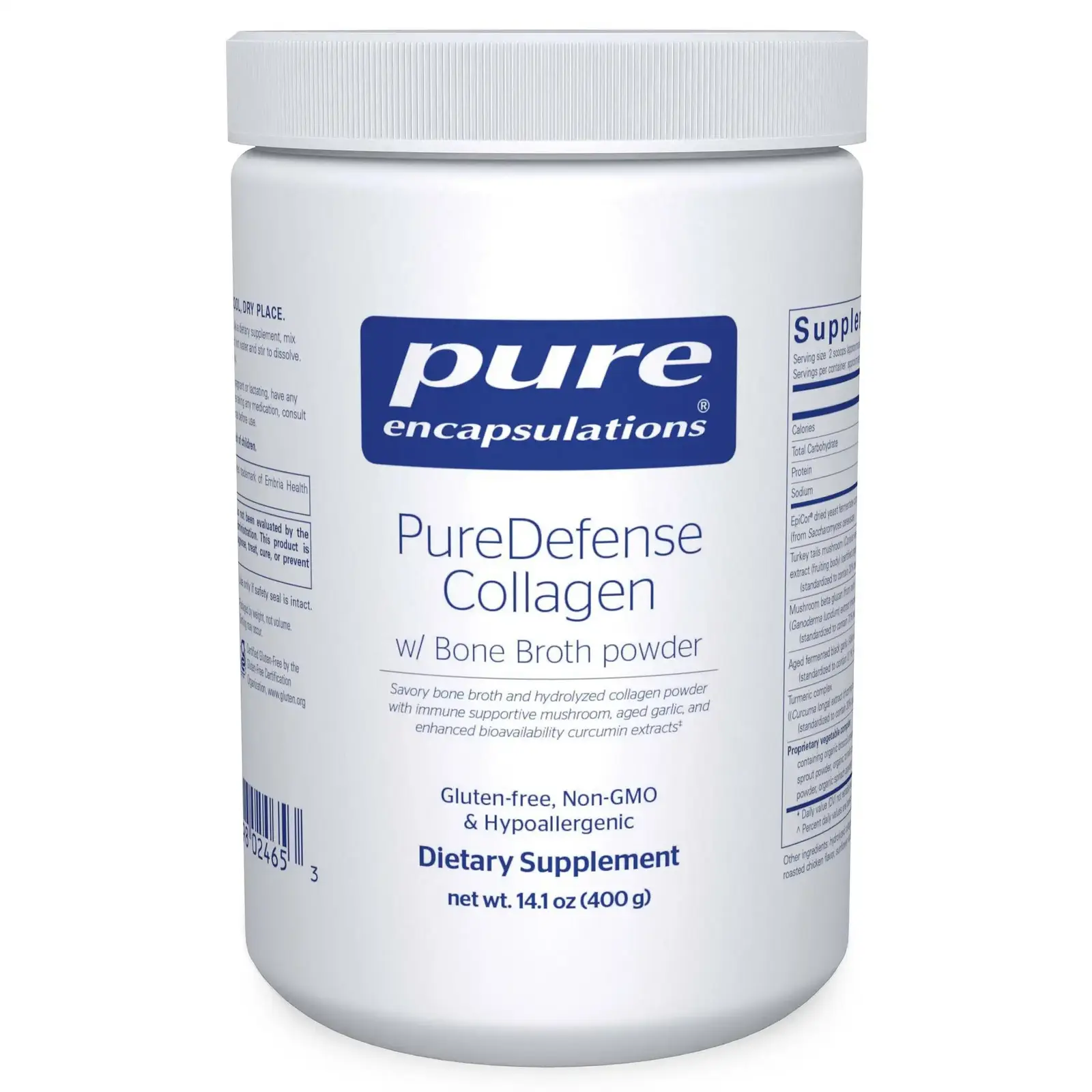 PureDefense Collagen w/Bone Broth powder