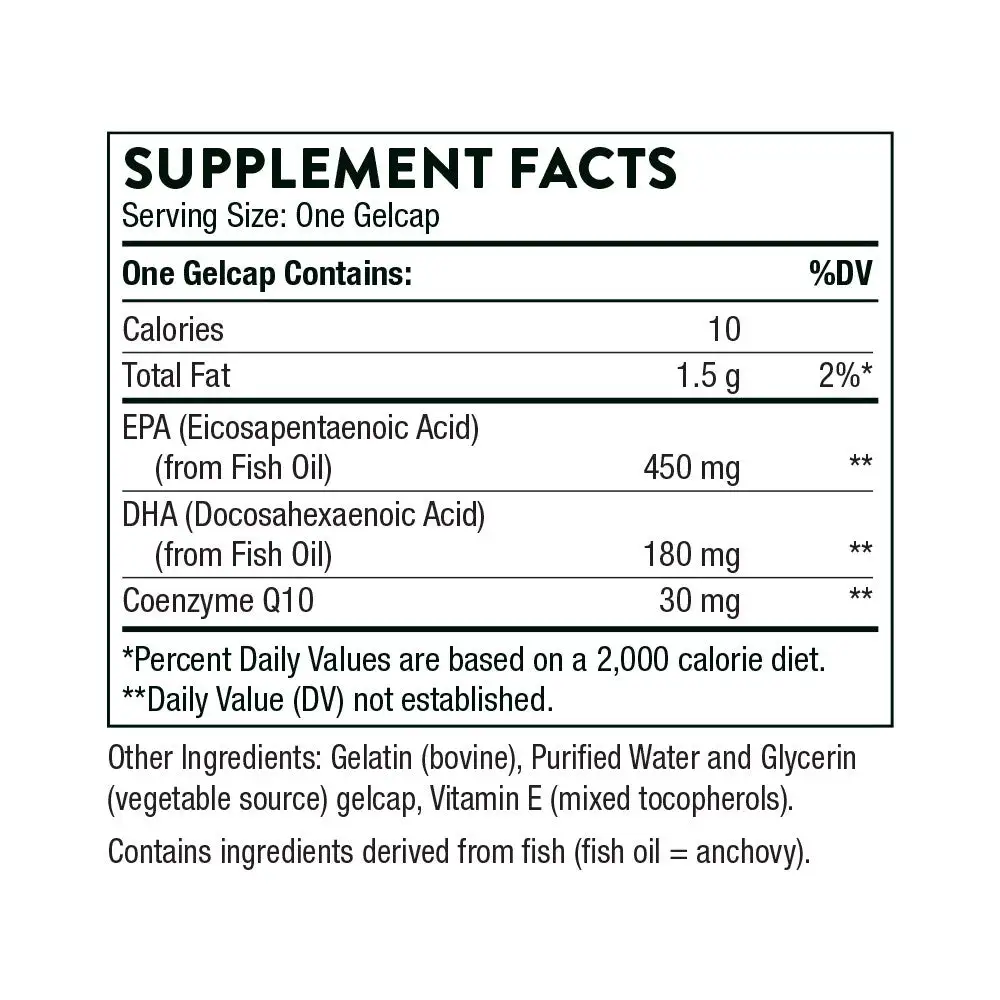 Omega-3 with CoQ10