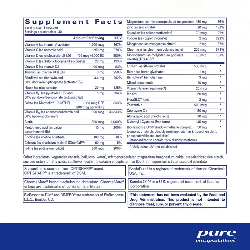 PureGenomics® UltraMultivitamin