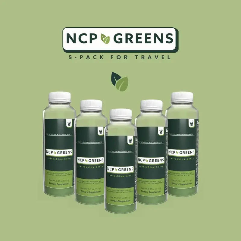 NCP Greens 5-Pack for Travel