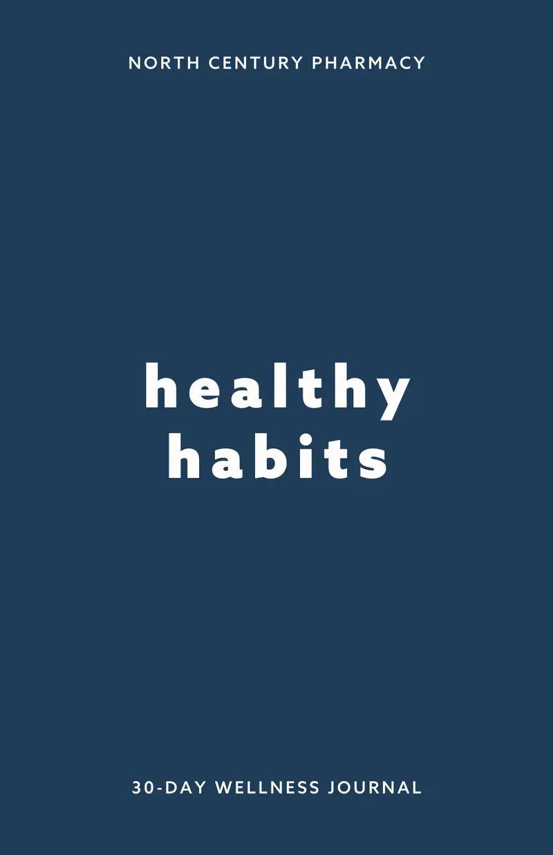 Healthy Habits 30-Day Wellness Journal