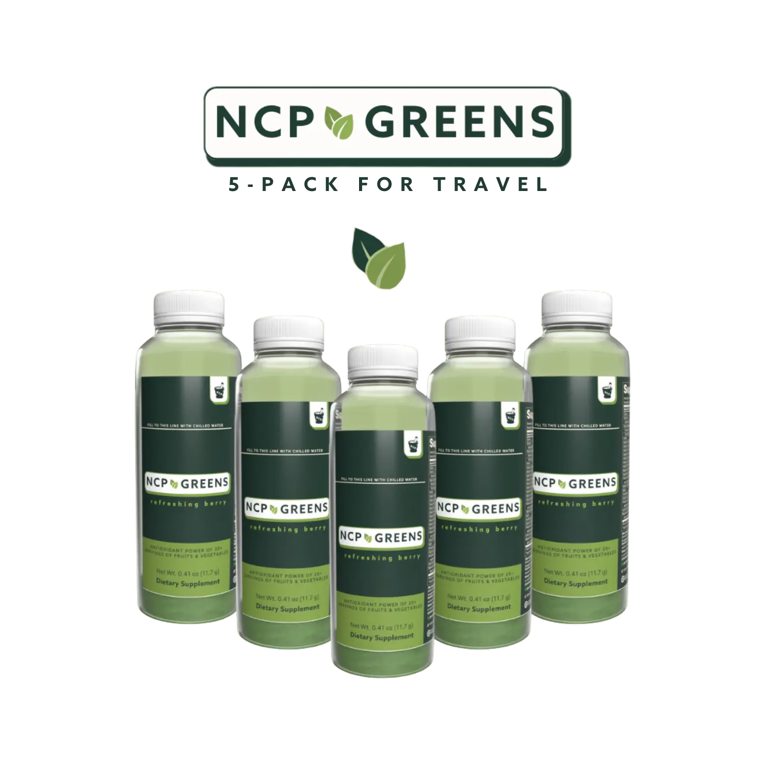 NCP Greens 5-Pack for Travel