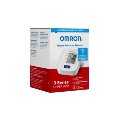 Omron 3 Series - Automatic Upper Arm Blood Pressure Monitor