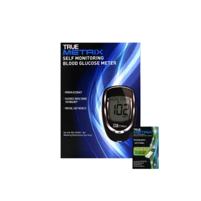 True Metrix Blood Glucose Monitor & 30 Test Strips