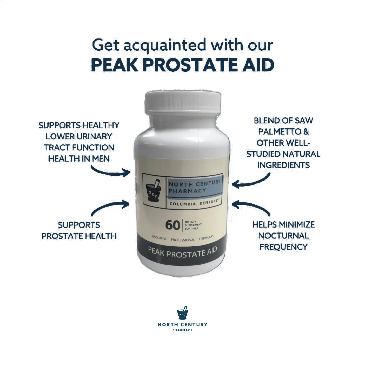 Peak Prostate Aid 60 Softgels