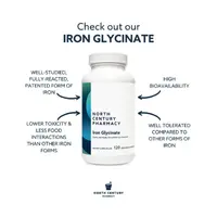 Iron Glycinate 120 Capsules